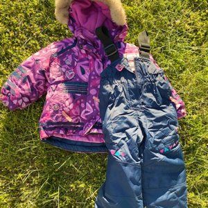 Mini Ungava Set - Snow jacket and snow pants size 2